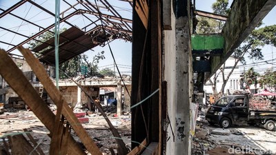 Bakal Jadi RTH, Gedung Bekas Johar Baru Teater Jakpus Dibongkar