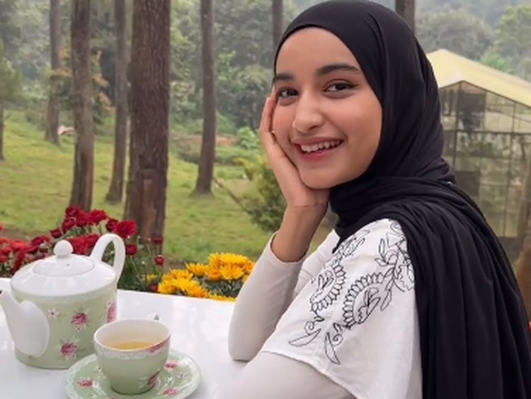 Cut Intan Nabila Hobi Minum Teh hingga Kopi yang Segar