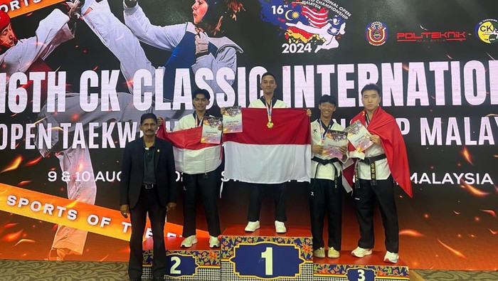 Dua anggota Polres Probolinggo Kota raih prestasi di ajang Taekwondo Malaysia