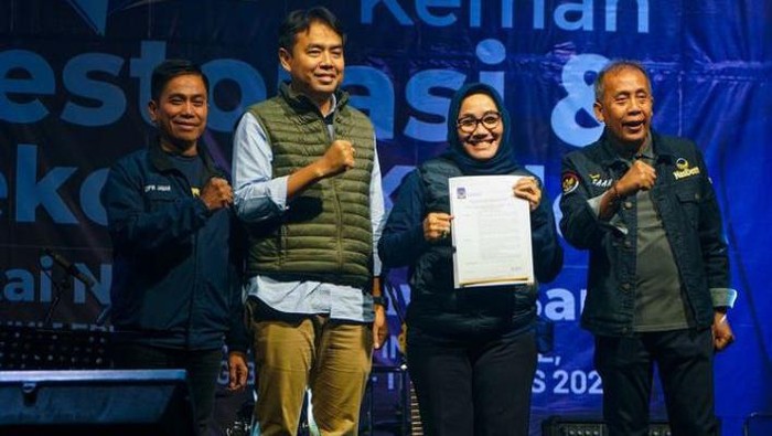 Eti-Suhendrik terima rekomendasi dari Partai NasDem