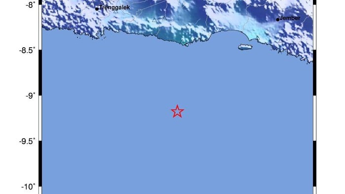 Gempa M 4,9 Malang