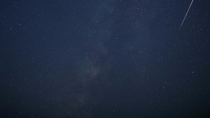 People look out for shooting stars as the moon sets during the annual Perseid meteor shower at Migra l-Ferha, outside the town of Rabat, Malta August 12, 2024. REUTERS/Darrin Zammit Lupi