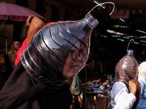 Intip Serunya Lomba 17-an di Pasar Gede Solo