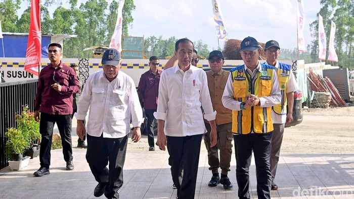 Presiden Jokowi Kunjungi Proyek Tower Permukiman ASN di Ibu Kota Nusantara