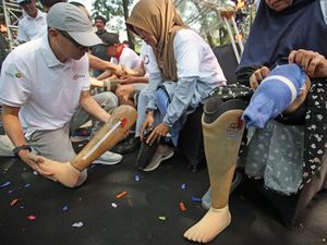 Kaki Palsu untuk Warga Disabilitas yang Membutuhkan