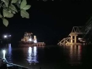 Polisi Sebut 2 Korban Luka Akibat Ambruknya Jembatan Lalan di Muba