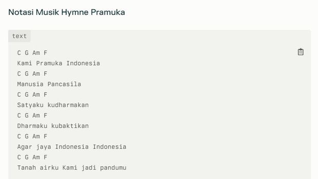 Mars dan Hymne Pramuka