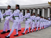 Upacara HUT ke-79 RI Digelar di IKN, Ini Daftar Nama Paskibraka Asal Kalimantan