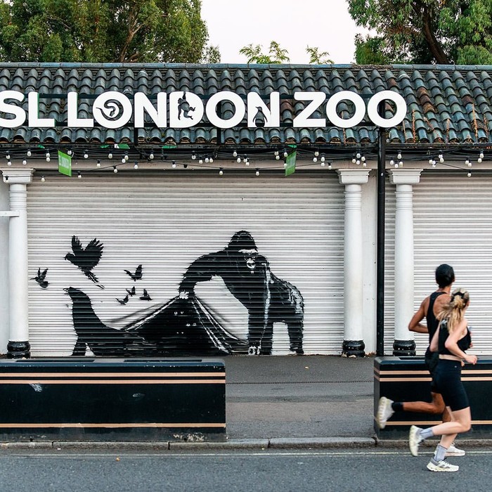 Mural Banksy di London