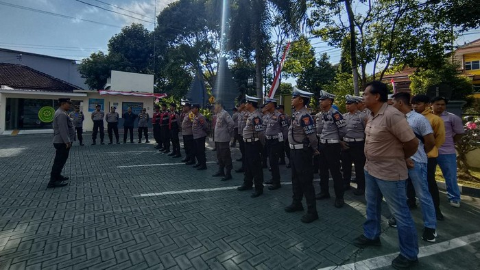 Pengamanan sidang pesilat di Banyuwangi