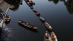 Penyewaan Perahu Wisata di London Nggak Laku gegara Cuaca Panas