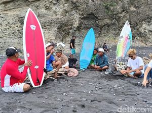 Cerita Peselancar Pantai Lumajang saat Terjadi Gempa Malang: Ombak Naik