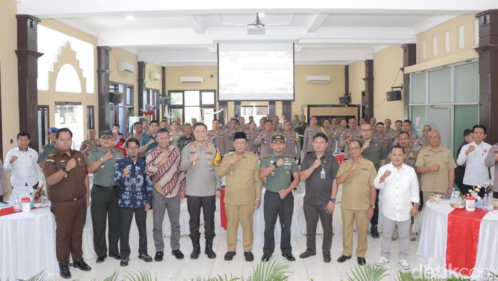 Polres Lamongan Gelar Rapat Koordinasi Lintas Sektoral Operasi Mantap Praja Semeru 2024