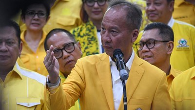 Potret Agus Gumiwang Ditetapkan Jadi Plt Ketum Golkar