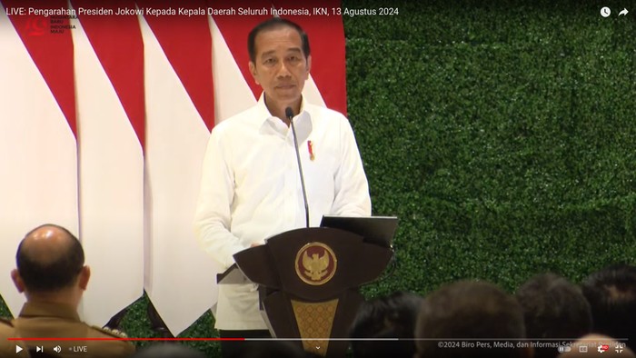 Presiden Jokowi di IKN