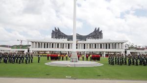 Melihat Latihan Gabungan Paskibraka Nasional 2024 di Istana Garuda IKN