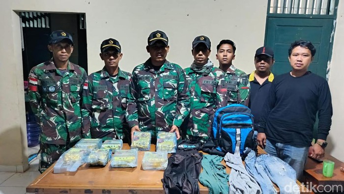 Penyelundupan Sabu 8,4 Kg Digagalkan TNI, Pelaku Melarikan Diri ke Malaysia