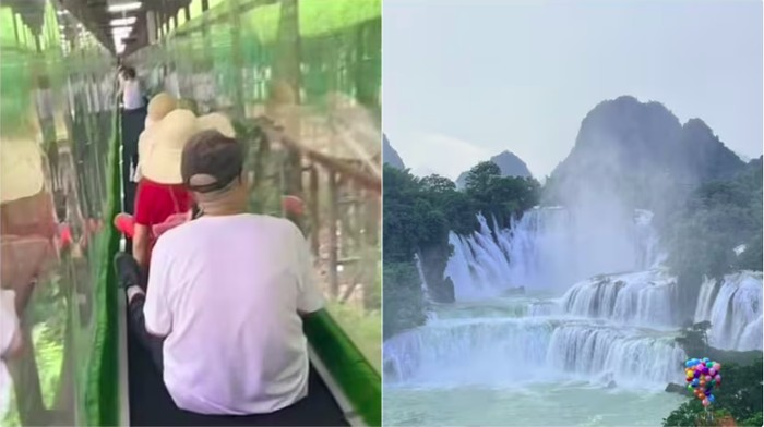 Wahana Karpet Ajaib di Air terjun Detian rusak, tewaskan satu turis