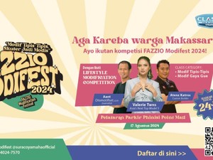 Aga Kareba Makassar! Yuk Ikut Seru-Seruan di Fazzio Modifest 2024