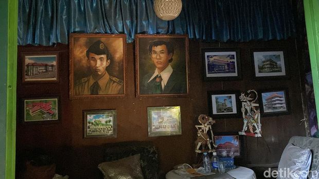 Bunker di Korps Cacad Veteran RI Surabaya yang masih dihuni salah satu anak veteran.