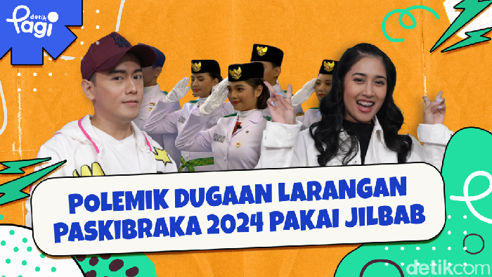 Detik Pagi edisi Kamis, 15 Agustus 2024 membahas Polemik Dugaan Larangan Paskibraka 2024 Pakai Jilbab.