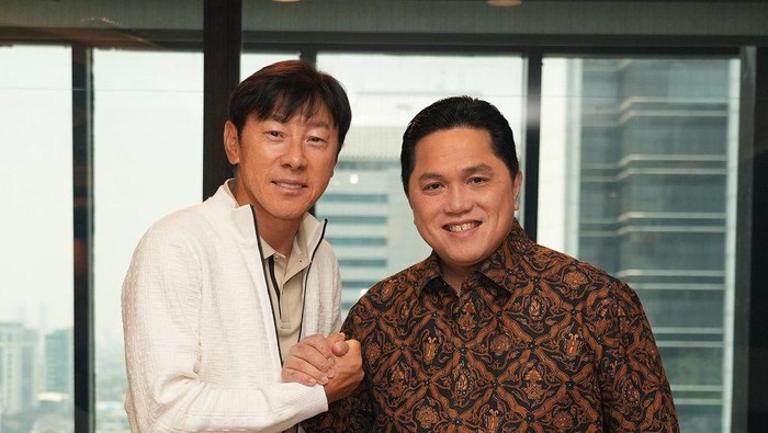 Erick Thohir, Shin Tae-yong