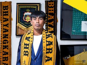 Eks PSM Makassar Erwin Gutawa Resmi Gabung Klub Liga 2 Bhayangkara FC