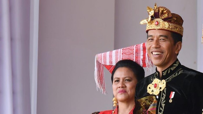 Joko Widodo dan Iriana