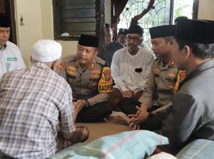 Kapolres Mojokerto Minta Doa Kiai Sepuh agar Pilkada 2024 Kondusif