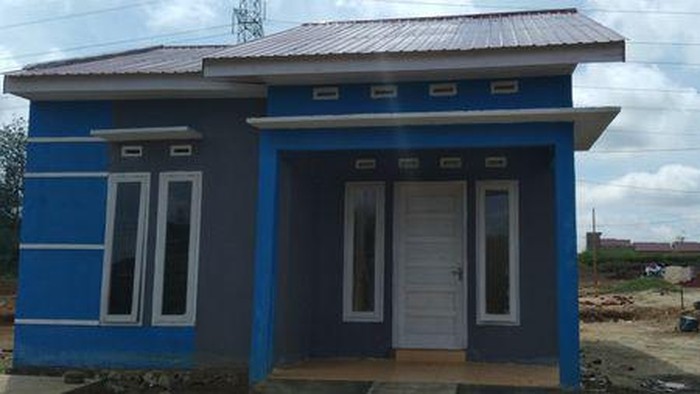 Penampakan rumah di Kemuning Residence.