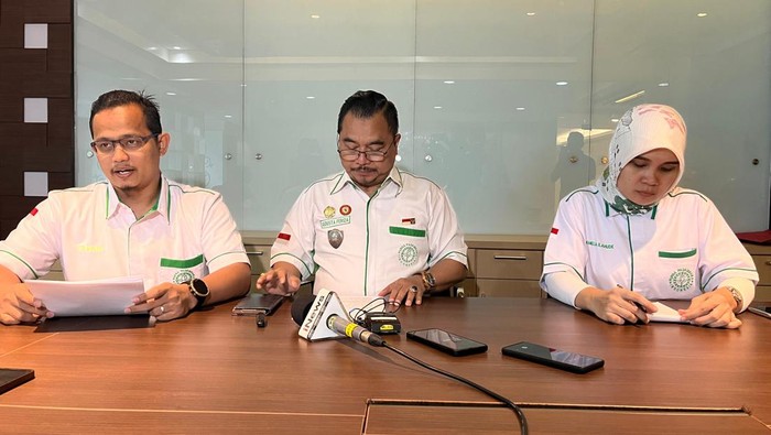 Konferensi pers  Pengurus Pusat Purna Paskibraka Indonesia