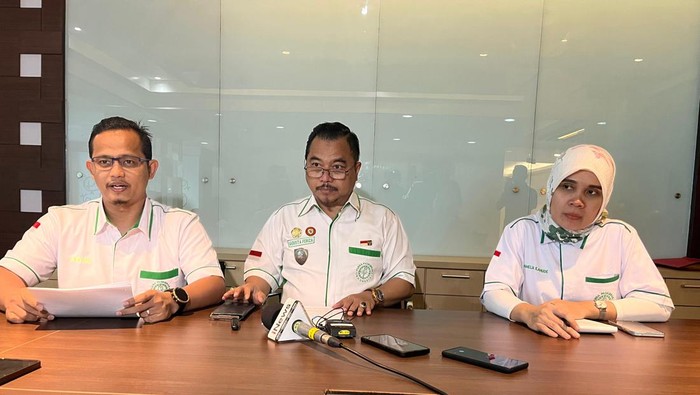 Konferensi pers  Pengurus Pusat Purna Paskibraka Indonesia