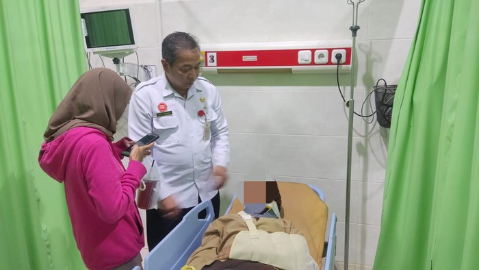 Salah satu siswa yang dirawat di RSUD dr. Soediran Mangun Sumarso Wonogiri, Rabu (14/8/2024).