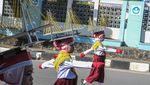 Yuk Lihat Lomba Gerak Jalan Indah Pelajar di Kendari