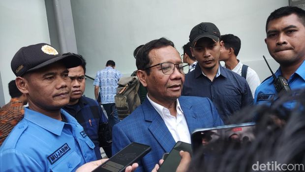 Mahfid Md saat ditemui wartawan seusai mengisi kuliah umum di FH UGM, Sleman, DIY, Rabu (14/8/2024).