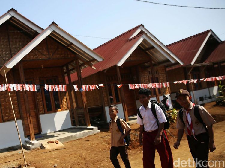 Melihat Hunian Tetap Warga Korban Tanah Bergerak di Sukabumi