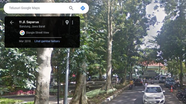 Nama jalan typo di Bandung.