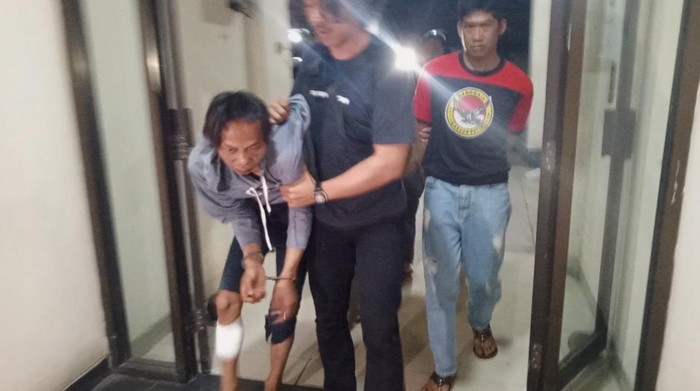 Obet saat diamankan Resmob Polres Sumedang.