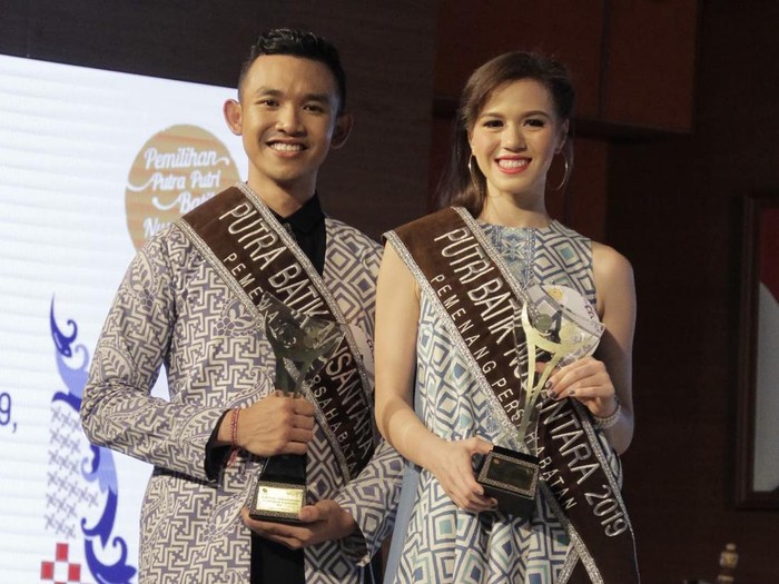 PEMENANG PERSAHABATAN PUTRA PUTRI BATIK NUSANTARA 2019