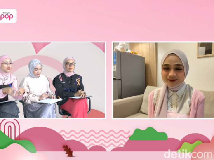 Az Zahra Tania Arifani yang mengikuti audisi onlineEmeron Hijab Hunt 2024.