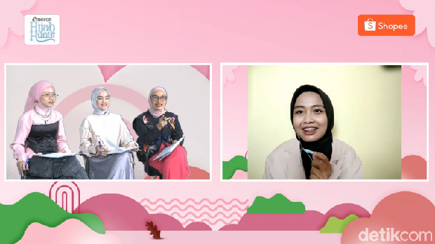 Penampilan Salsabil Muti Alifah Yusuf yang mengikuti audisi onlineEmeron Hijab Hunt 2024. Penampilan Salsabil Muti Alifah Yusuf yang mengikuti audisi onlineEmeron Hijab Hunt 2024.