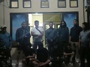4 Pria Konawe Curi Alat Berat Milik Perusahaan Tambang Ditangkap