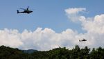 Potret Helikopter AH-64 Apache AS Latihan Tembak di Korsel