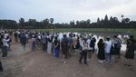 Potret Ramainya Turis Kunjungi Angkor Wat
