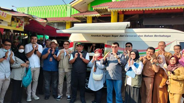 Satgas Pangan Polri Pantau Harga Bahan Pokok di Bekasi
