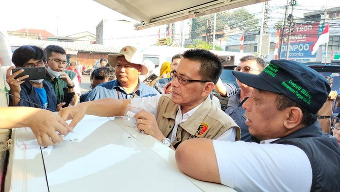 Satgas Pangan Polri Pantau Harga Bahan Pokok di Bekasi