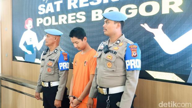 Suami selebgram Cut Intan Nabila, Armor Toreador, ditangkap terkait KDRT. Kapolres Bogor AKBP Rio Wahyu Anggoro menyatakan akan menindak tegas pelaku KDRT. (dok Polres Bogor)