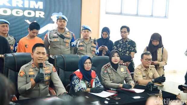 Suami selebgram Cut Intan Nabila, Armor Toreador, ditangkap terkait KDRT. Kapolres Bogor AKBP Rio Wahyu Anggoro menyatakan akan menindak tegas pelaku KDRT. (dok Polres Bogor)