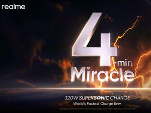 Realme Pamerkan Fast Charging 320W, Diklaim Terkencang Sedunia