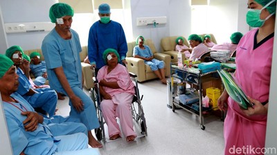 Aksi Donor Darah dan Operasi Katarak Menyambut HUT RI